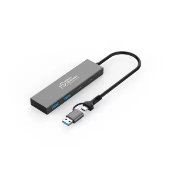 Microconnect UC0066-5G-USB-C-4IN1 liidesejaotur USB-C 4 porti