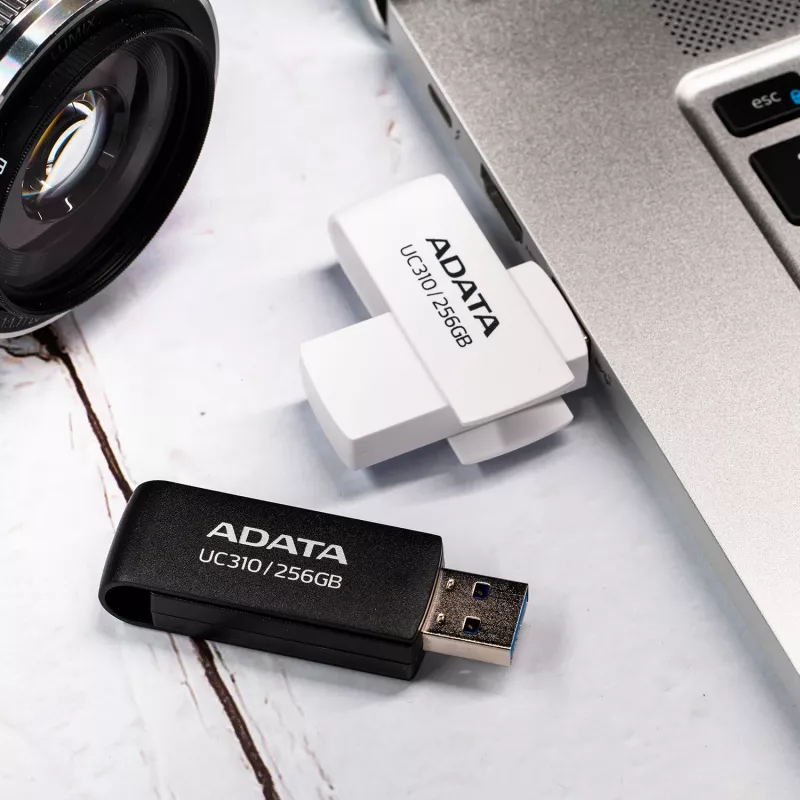 ADATA UC310 USB-mälupulk 256 GB USB Type-A 3.2 Gen 1 (3.1 Gen 1) Valge