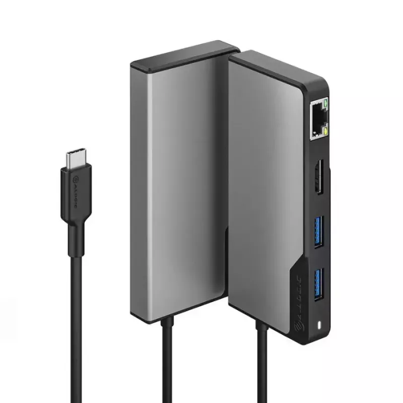 ALOGIC USB-C Fusion ALPHA 5-in-1 Hub V2 USB 3.2 Gen 1 USB-C HDMI RJ-45
