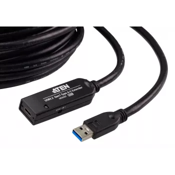 ATEN 20 M USB 3.2 Gen1 pikenduskaabel USB A kuni USB C 5 Gbit/s