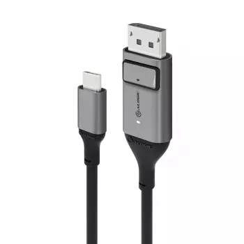 ALOGIC 2m Ultra USB-C isane DisplayPort isasele kaabel, 4K 60 Hz, LED, valge