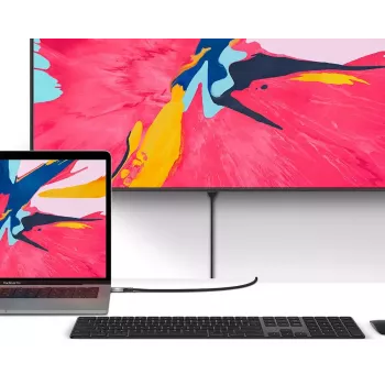 USB-C–HDMI-kaabel ALOGIC ULCHD01-SGR 1m 4K 60Hz
