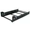 StarTech.com 3U Fixed 19 inch Adjustable Depth Universal Server Rack Rails