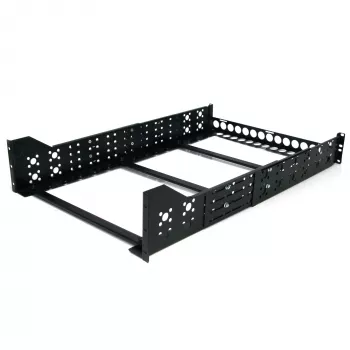 StarTech.com 3U Fixed 19 inch Adjustable Depth Universal Server Rack Rails