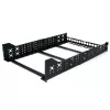 StarTech.com 3U Fixed 19 inch Adjustable Depth Universal Server Rack Rails