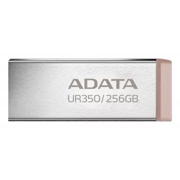 ADATA UR350 USB-mälupulk 256 GB USB Type-A 3.2 Gen 1 (3.1 Gen 1) Pruun, roostevaba teras