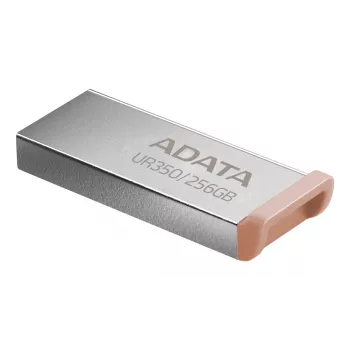 ADATA UR350 USB-mälupulk 256 GB USB Type-A 3.2 Gen 1 (3.1 Gen 1) Pruun, roostevaba teras