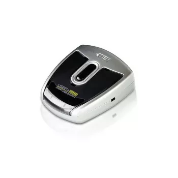 ATEN 2-Port USB 2.0 Peripheral Switch, Plastik, 0 - 40 °C, -20 - 60 °C, 0 - 80%, 71,8 mm, 65,8 mm