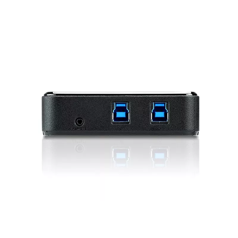 ATEN 2-pordiline USB 3.0 välisseadmete jagamise seade, 5 Gbit/s, Micro-USB Type-B, must, plast, 0 - 40 °C, -20 - 60 °C