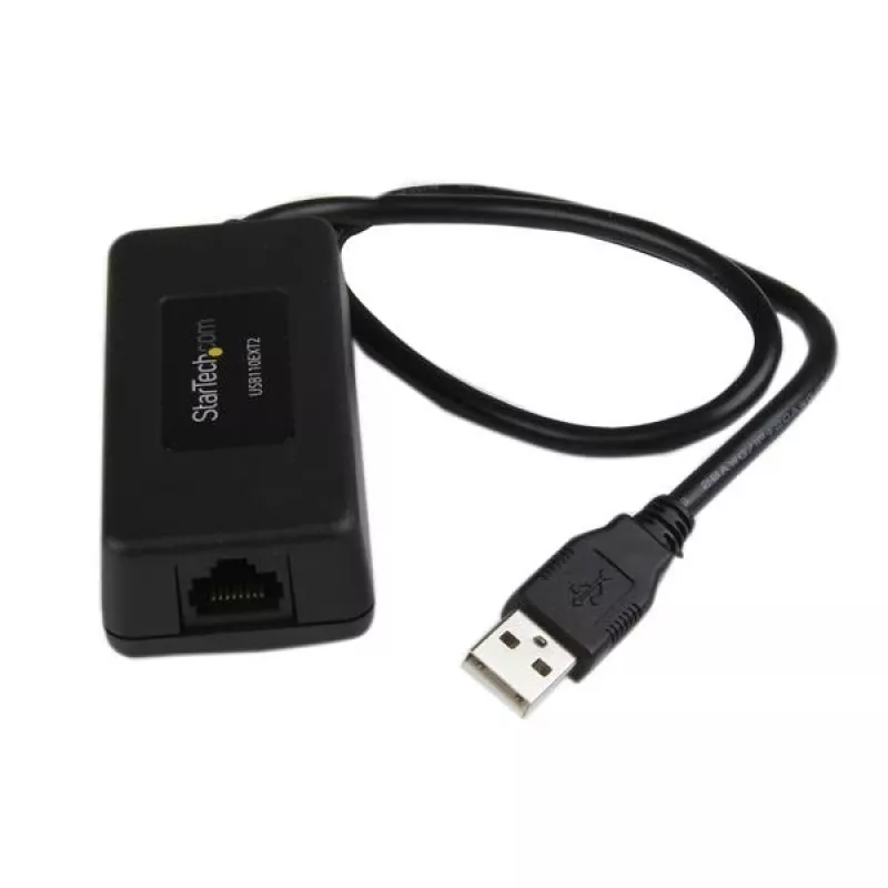 StarTech.com 1 pordiga USB üle Cat5 / Cat6 Ethernet pikendaja - kuni 40 m