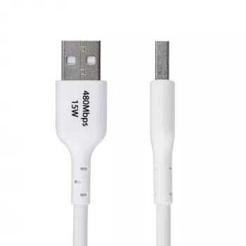 StarTech.com 3m (9,8 jalga) USB-A USB-C laadimiskaabel, laadimine ja sünkroonimine, 3A, USB 2.0, TPE ümbris – valge USB-laadimisjuhe
