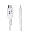 StarTech.com 3m (9,8 jalga) USB-A USB-C laadimiskaabel, laadimine ja sünkroonimine, 3A, USB 2.0, TPE ümbris – valge USB-laadimisjuhe