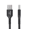 StarTech.com 4m USB-A to USB-C laadimiskaabel, laadimine ja sünkroonimine, 3A, USB 2.0, TPE mantel - must USB laadimiskaabel