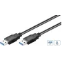 Microconnect USB3.0AA2B USB-kaabel USB 3.2 Gen 1 (3.1 Gen 1) 2 m USB A Must