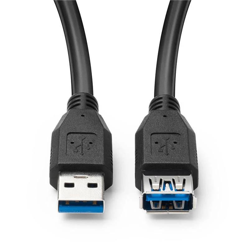 Microconnect USB3.0AAF05B USB-kaabel USB 3.2 Gen 1 (3.1 Gen 1) 0,5 m USB A Must