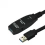 Microconnect USB3.0AAF10A USB-kaabel USB 3.2 Gen 1 (3.1 Gen 1) 10 m USB A Must