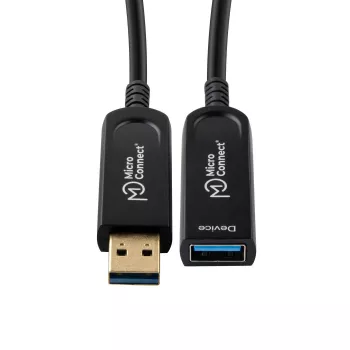Microconnect USB3.0AAF20AOP USB-kaabel USB 3.2 Gen 1 (3.1 Gen 1) 20 m USB A Must