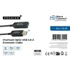 Microconnect USB3.0AAF20AOP USB-kaabel USB 3.2 Gen 1 (3.1 Gen 1) 20 m USB A Must