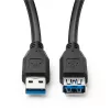 Microconnect USB3.0AAF2B USB-kaabel USB 3.2 Gen 1 (3.1 Gen 1) 2 m USB A Must