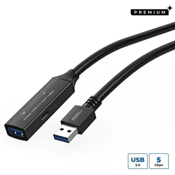 Microconnect USB3.0AAF5A USB-kaabel USB 3.2 Gen 1 (3.1 Gen 1) 5 m USB A Must