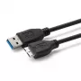 Microconnect USB3.0AB1MICRO USB-kaabel USB 3.2 Gen 1 (3.1 Gen 1) 1 m USB A Micro-USB B Must