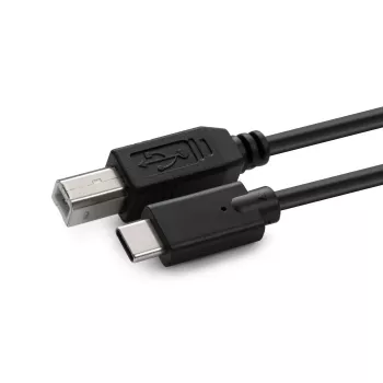 Microconnect USB3.1C2B1 USB-kaabel USB 2.0 1 m USB C USB B Must