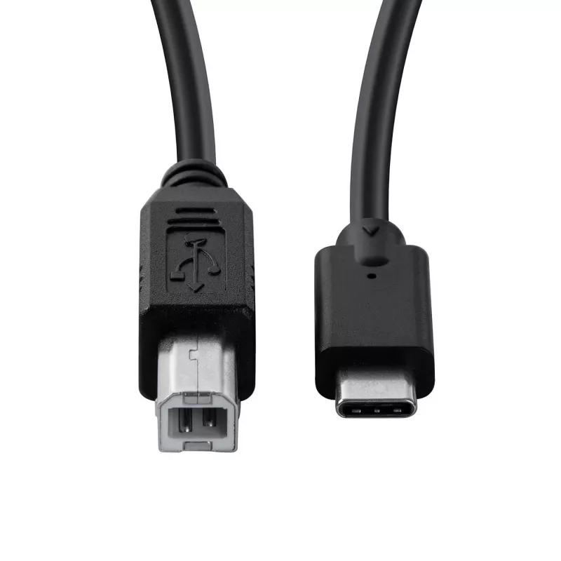Microconnect USB3.1C2B1 USB-kaabel USB 2.0 1 m USB C USB B Must