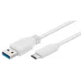 Microconnect USB3.1CA02W USB-kaabel USB 3.2 Gen 1 (3.1 Gen 1) 0.2 m USB-C USB-A Valge