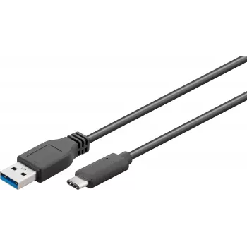 Microconnect USB3.1CA05 USB-kaabel USB 3.2 Gen 1 (3.1 Gen 1) 0,5 m USB C USB A Must