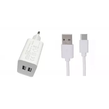 Microconnect USB3.1CA1SETW mobiilseadme laadija Nutitelefon Valge Vahelduvvool Siseruumides
