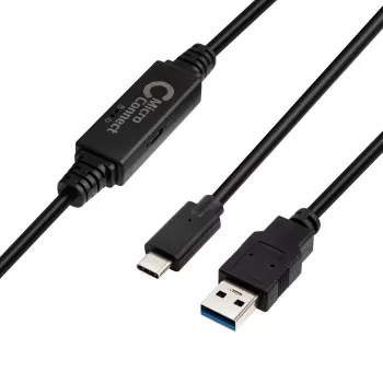 Microconnect USB3.1CA5AMP USB-kaabel USB 3.2 Gen 1 (3.1 Gen 1) 5 m USB C USB A Must