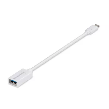 Microconnect USB3.1CAF02W USB-kaabel USB 3.2 Gen 1 (3.1 Gen 1) 0,2 m USB C USB A valge