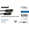 Microconnect USB3.1CC20OP USB-kaabel USB 3.2 Gen 2 (3.1 Gen 2) 20 m USB C Must