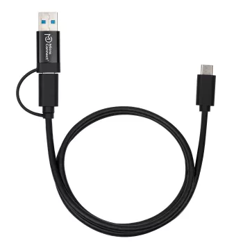 Microconnect USB3.1CCA1 USB-kaabel USB 3.2 Gen 1 (3.1 Gen 1) 1 m USB C Must