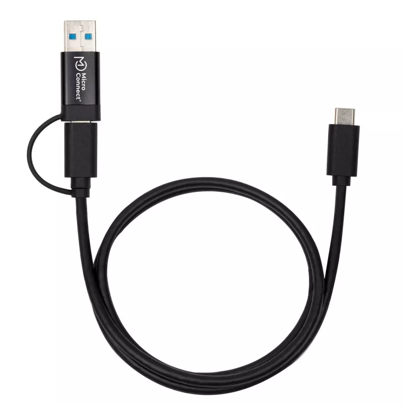 Microconnect USB3.1CCA1 USB-kaabel USB 3.2 Gen 1 (3.1 Gen 1) 1 m USB C Must