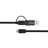 Microconnect USB3.1CCA1 USB-kaabel USB 3.2 Gen 1 (3.1 Gen 1) 1 m USB C Must