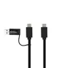 Microconnect USB3.1CCA1 USB-kaabel USB 3.2 Gen 1 (3.1 Gen 1) 1 m USB C Must