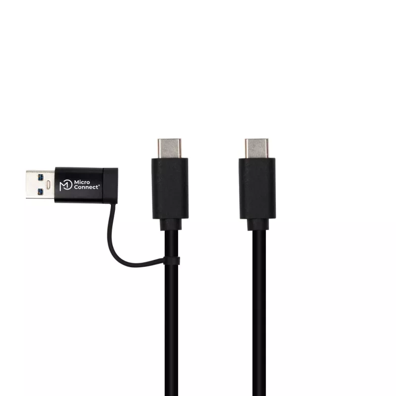 Microconnect USB3.1CCA1 USB-kaabel USB 3.2 Gen 1 (3.1 Gen 1) 1 m USB C Must
