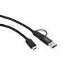 Microconnect USB3.1CCA1 USB-kaabel USB 3.2 Gen 1 (3.1 Gen 1) 1 m USB C Must