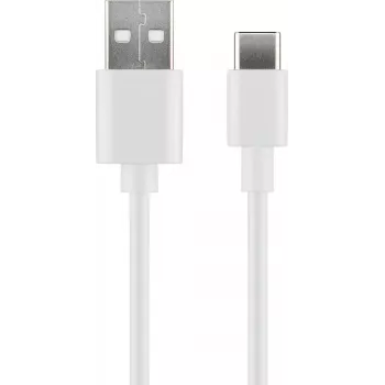 Microconnect USB3.1CCHAR05W USB-kaabel USB 2.0 0.5 m USB A USB C valge
