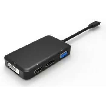 Microconnect USB3.1CCOM10 USB-graafikaadapter 3840 x 2160 pikslit must
