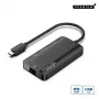 Microconnect USB3.1CCOM16 sülearvuti dokkimisjaam/pordireplikaator Juhtmega USB 3.2 Gen 1 (3.1 Gen 1) USB-C Hall