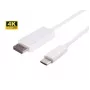 Microconnect USB3.1CDPBW1 USB graafikaadapter Valge