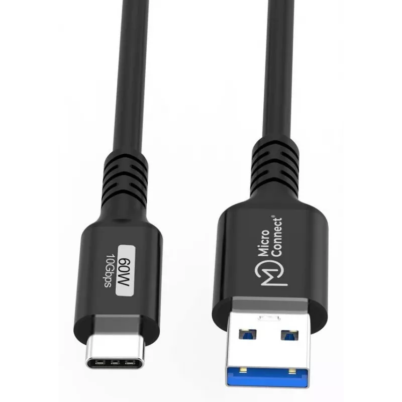 USB-kaabel Microconnect USB3.2AC2 2m USB C USB A 10 Gbit/s Must