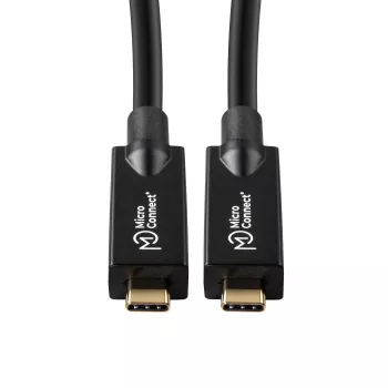 Microconnect USB3.2CC10OP USB-kaabel USB 3.2 Gen 2 (3.1 Gen 2) 10 m USB C Must