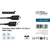 Microconnect USB3.2CC10OP USB-kaabel USB 3.2 Gen 2 (3.1 Gen 2) 10 m USB C Must