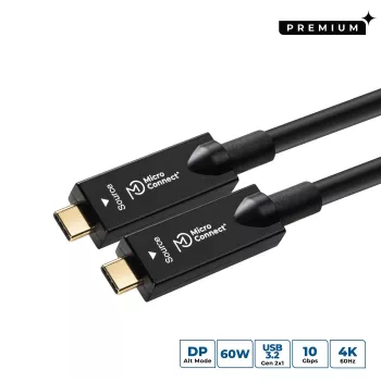 USB-kaabel Microconnect USB3.2CC15OP 15 m USB-C must 10 Gbit/s