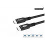 Microconnect USB3.2CC5 USB-kaabel USB 3.2 Gen 2 (3.1 Gen 2) 5 m USB C Must