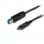 StarTech.com 3.3 ft (1 m) USB-B – USB-C kaabel, USB 10 Gbps, andmejuhe, USB 3.2 Gen 2, USB-C andmeedastuskaabel