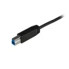 StarTech.com 3.3 ft (1 m) USB-B – USB-C kaabel, USB 10 Gbps, andmejuhe, USB 3.2 Gen 2, USB-C andmeedastuskaabel